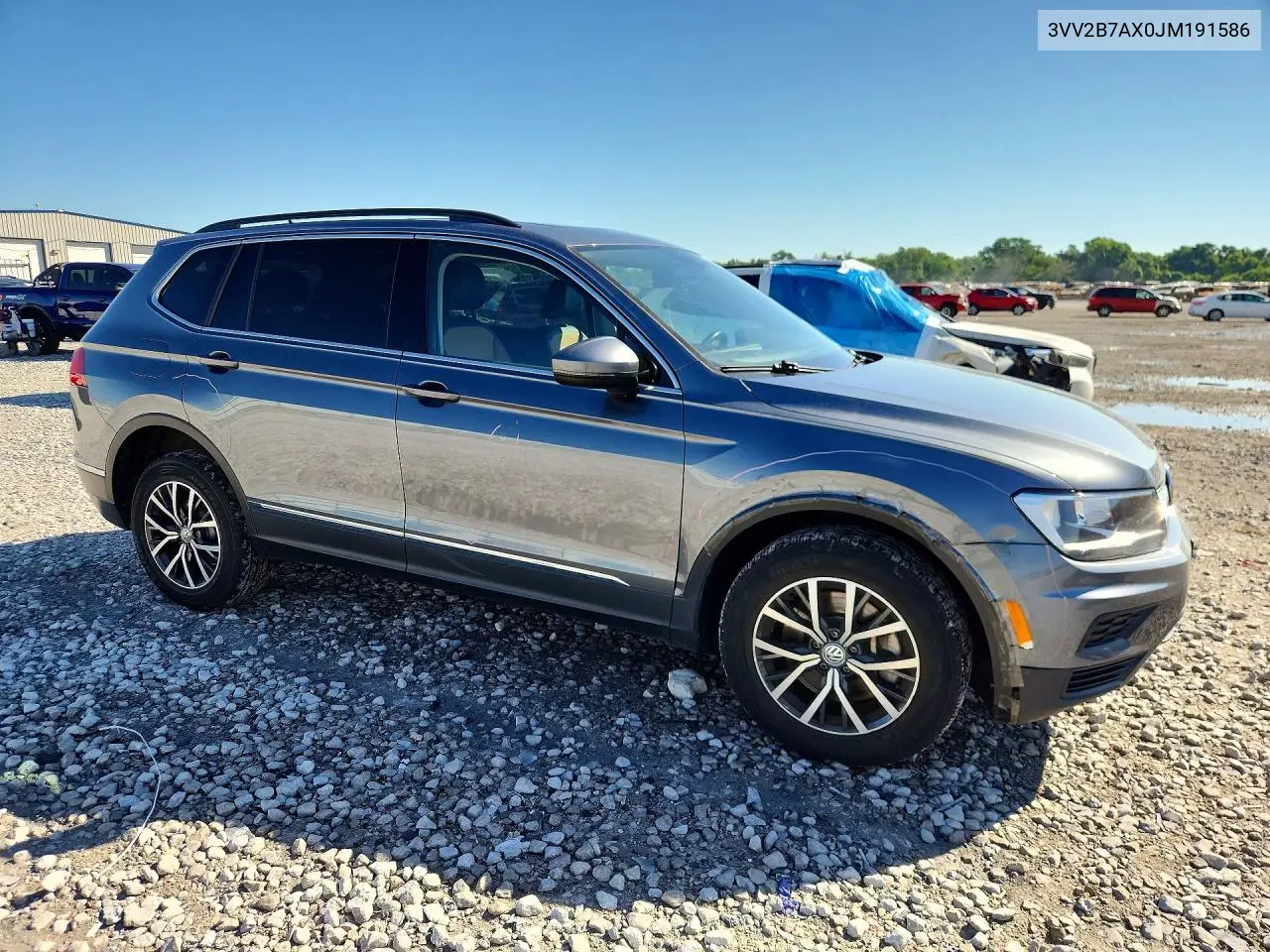 2018 Volkswagen Tiguan Se VIN: 3VV2B7AX0JM191586 Lot: 57766746