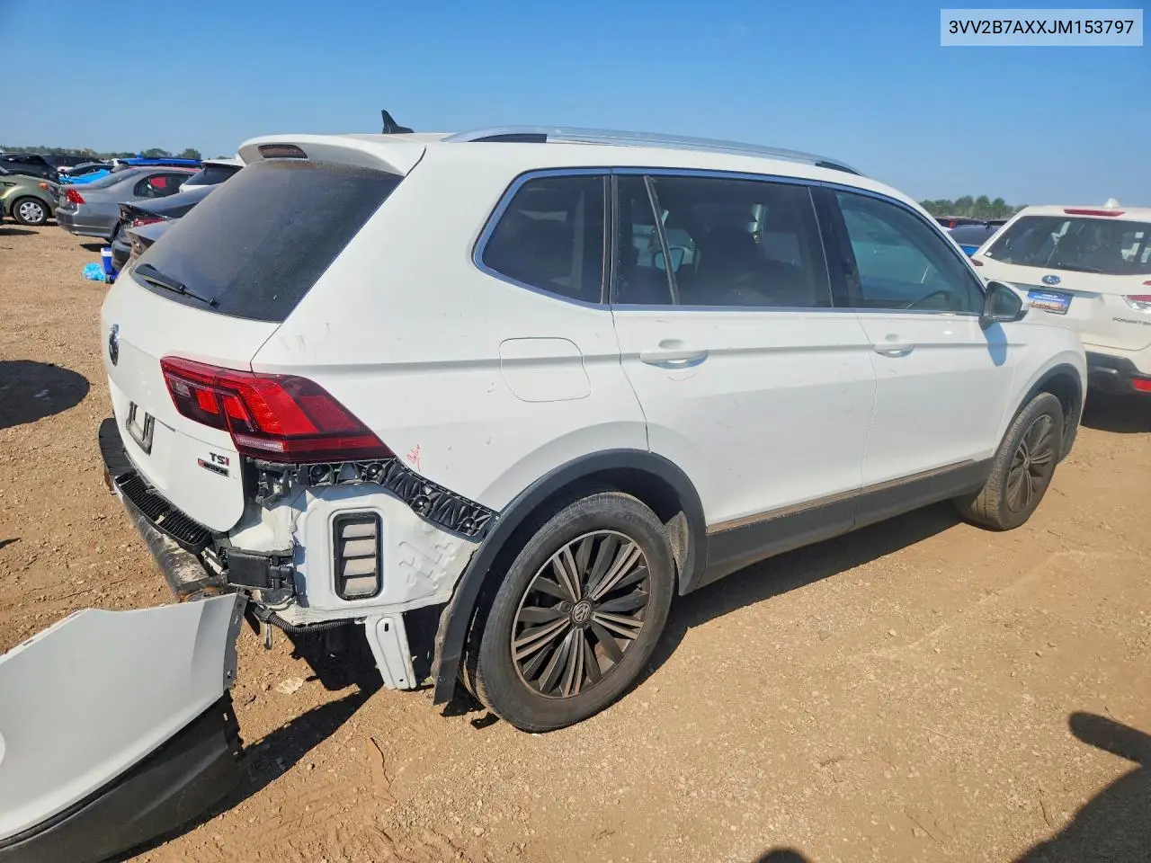 2018 Volkswagen Tiguan Se/Sel VIN: 3VV2B7AXXJM153797 Lot: 60497166