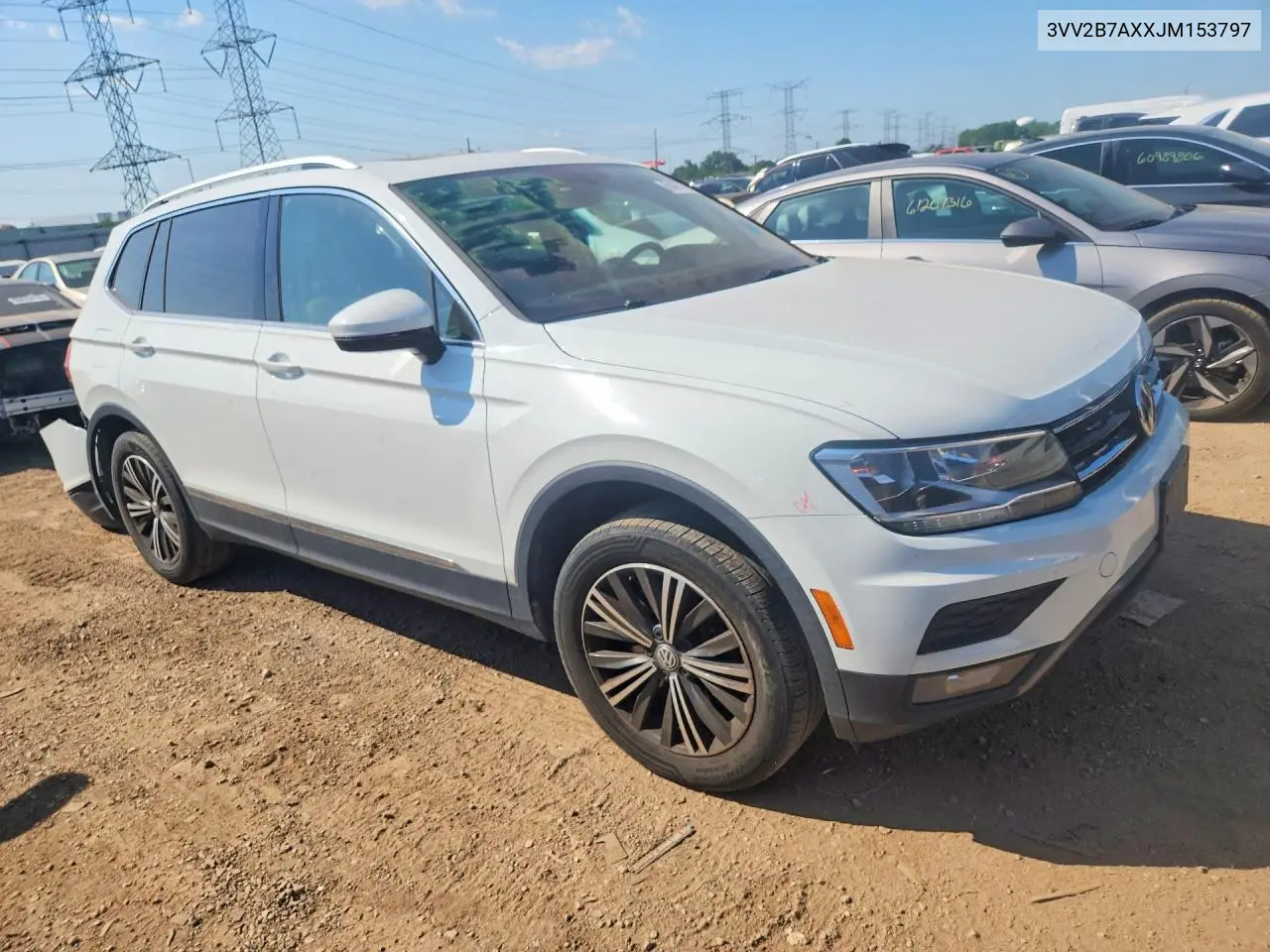 2018 Volkswagen Tiguan Se/Sel VIN: 3VV2B7AXXJM153797 Lot: 60497166