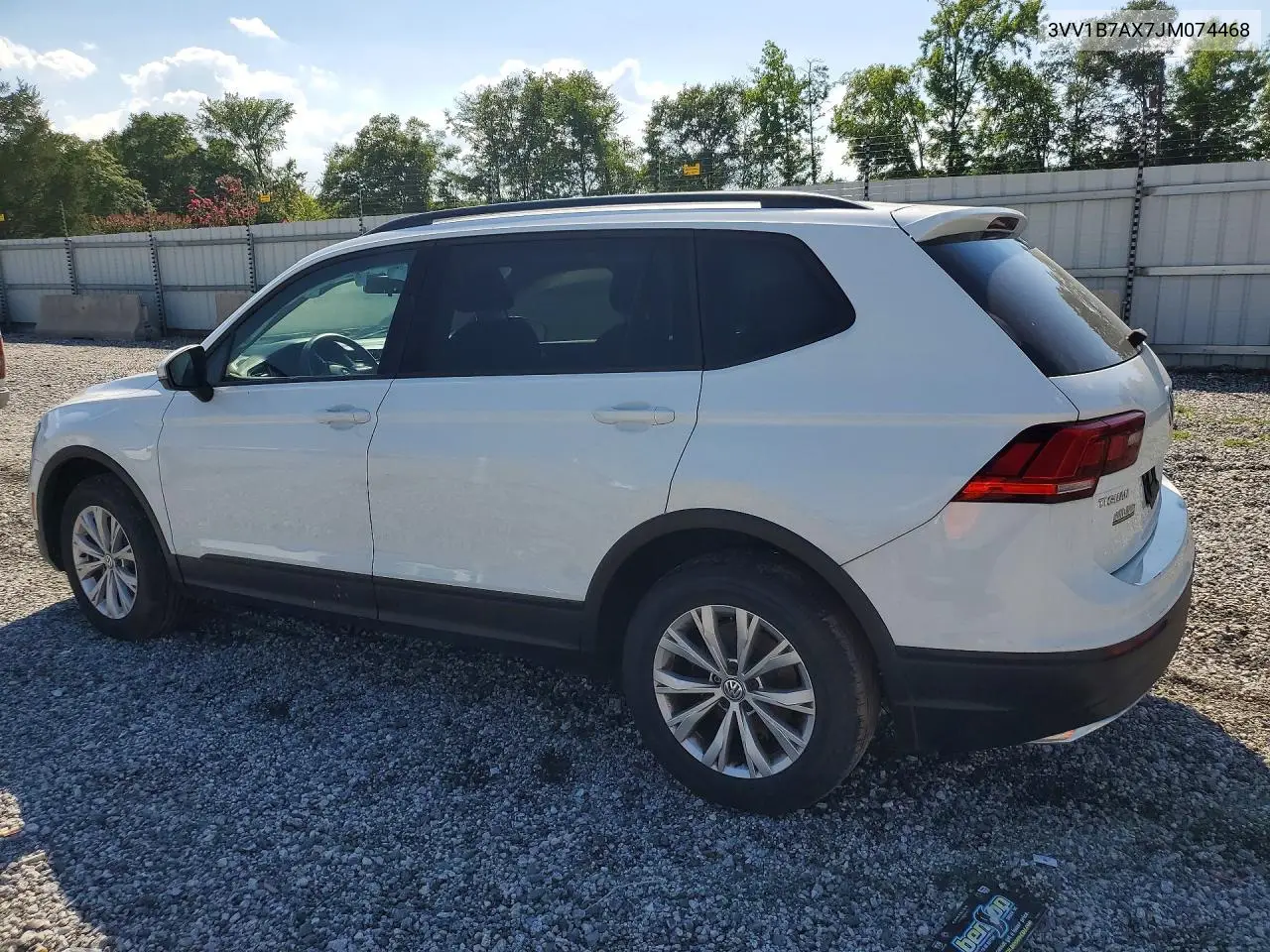 2018 Volkswagen Tiguan S VIN: 3VV1B7AX7JM074468 Lot: 60983166