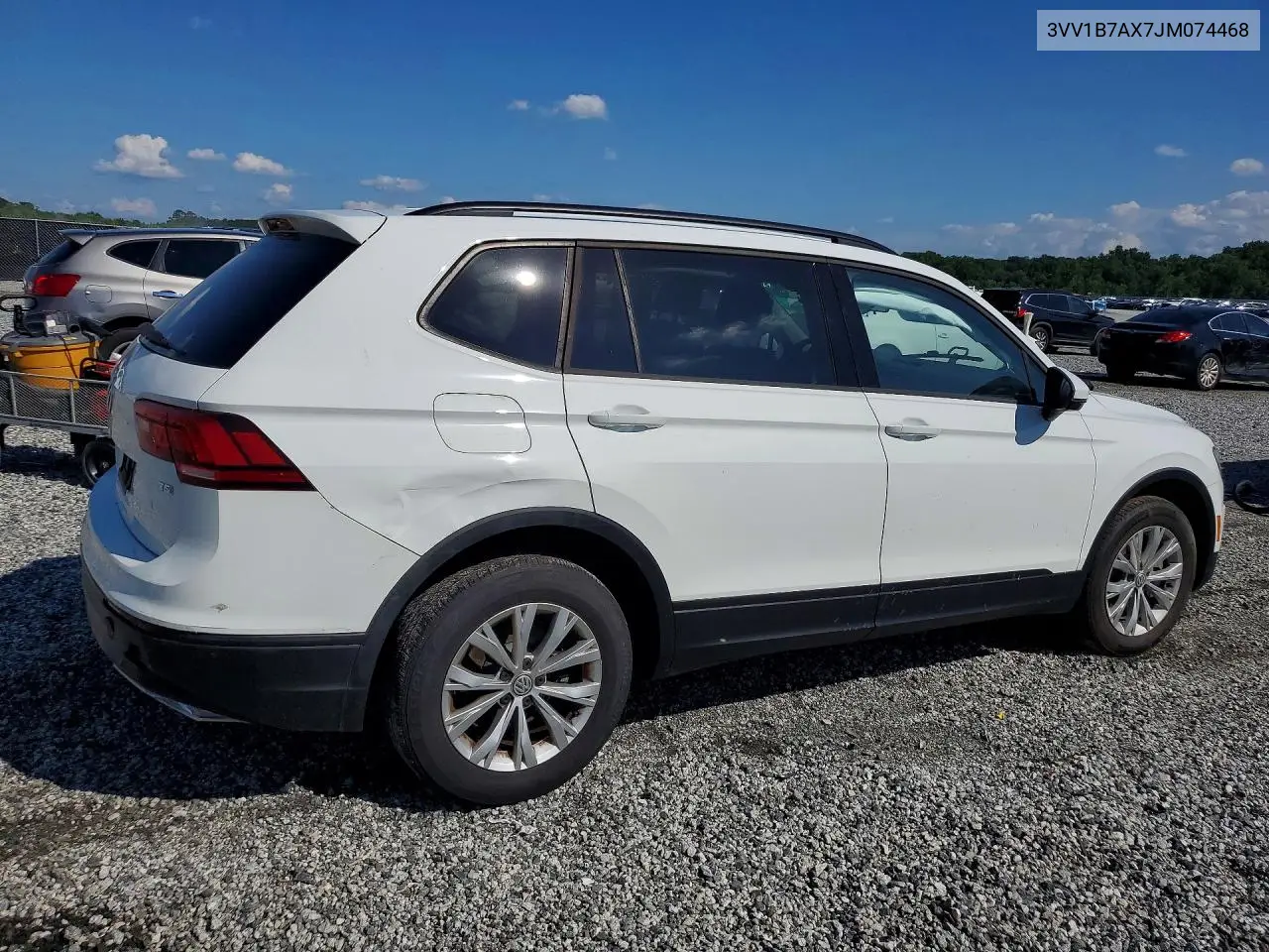 2018 Volkswagen Tiguan S VIN: 3VV1B7AX7JM074468 Lot: 60983166
