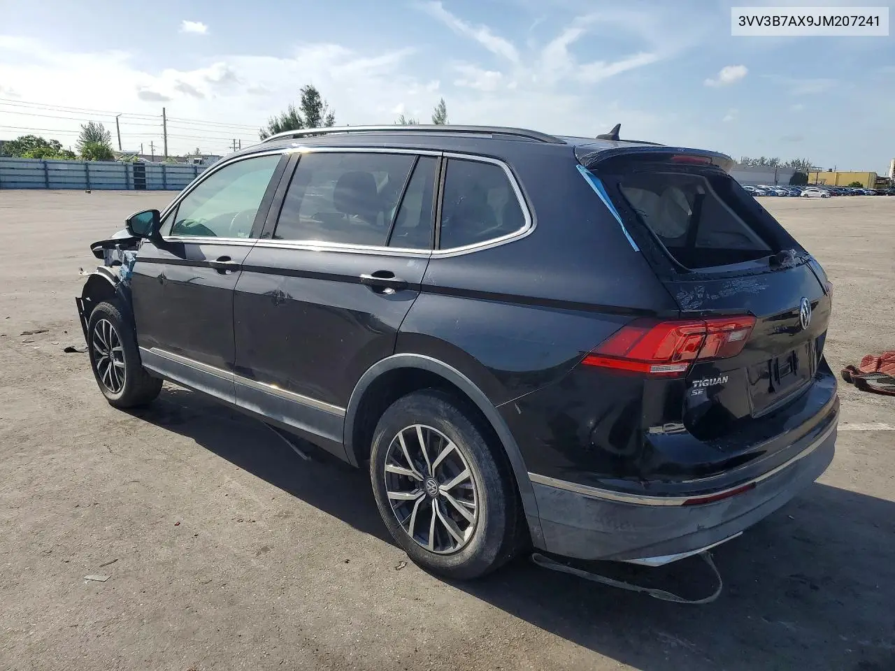 2018 Volkswagen Tiguan Se VIN: 3VV3B7AX9JM207241 Lot: 61723356
