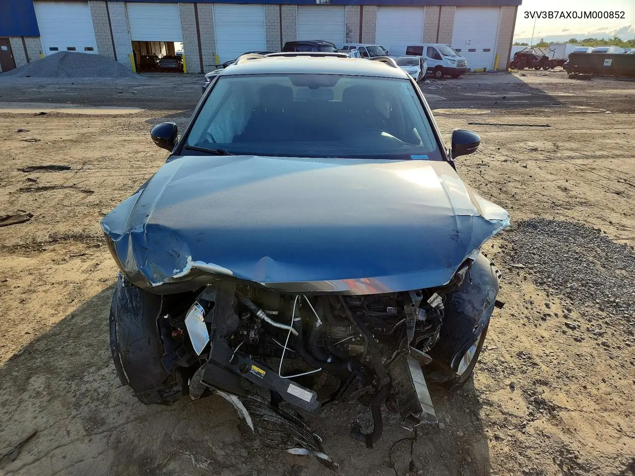 2018 Volkswagen Tiguan Se VIN: 3VV3B7AX0JM000852 Lot: 61918346