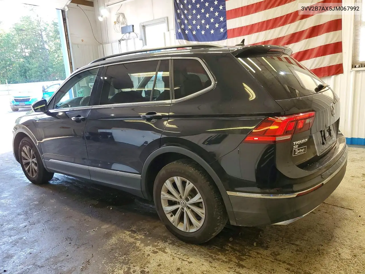 2018 Volkswagen Tiguan Se VIN: 3VV2B7AX5JM067992 Lot: 62091826