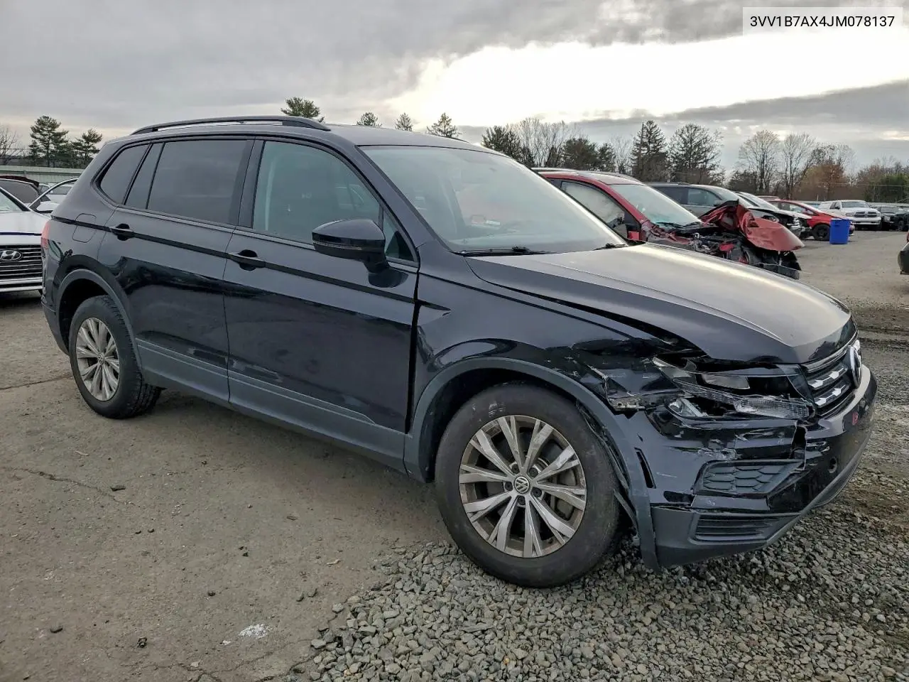 3VV1B7AX4JM078137 2018 Volkswagen Tiguan S