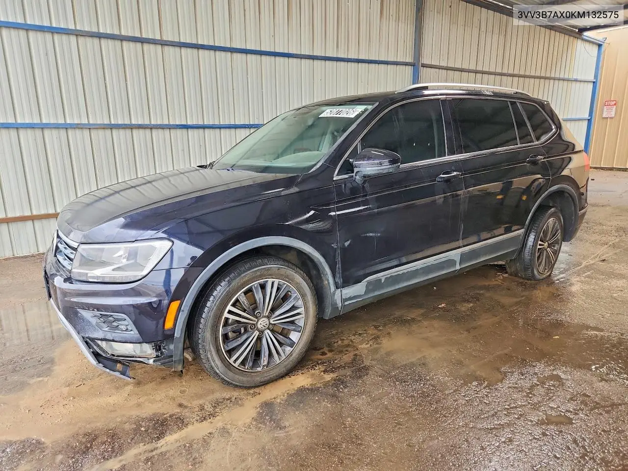 2019 Volkswagen Tiguan Se VIN: 3VV3B7AX0KM132575 Lot: 52877026
