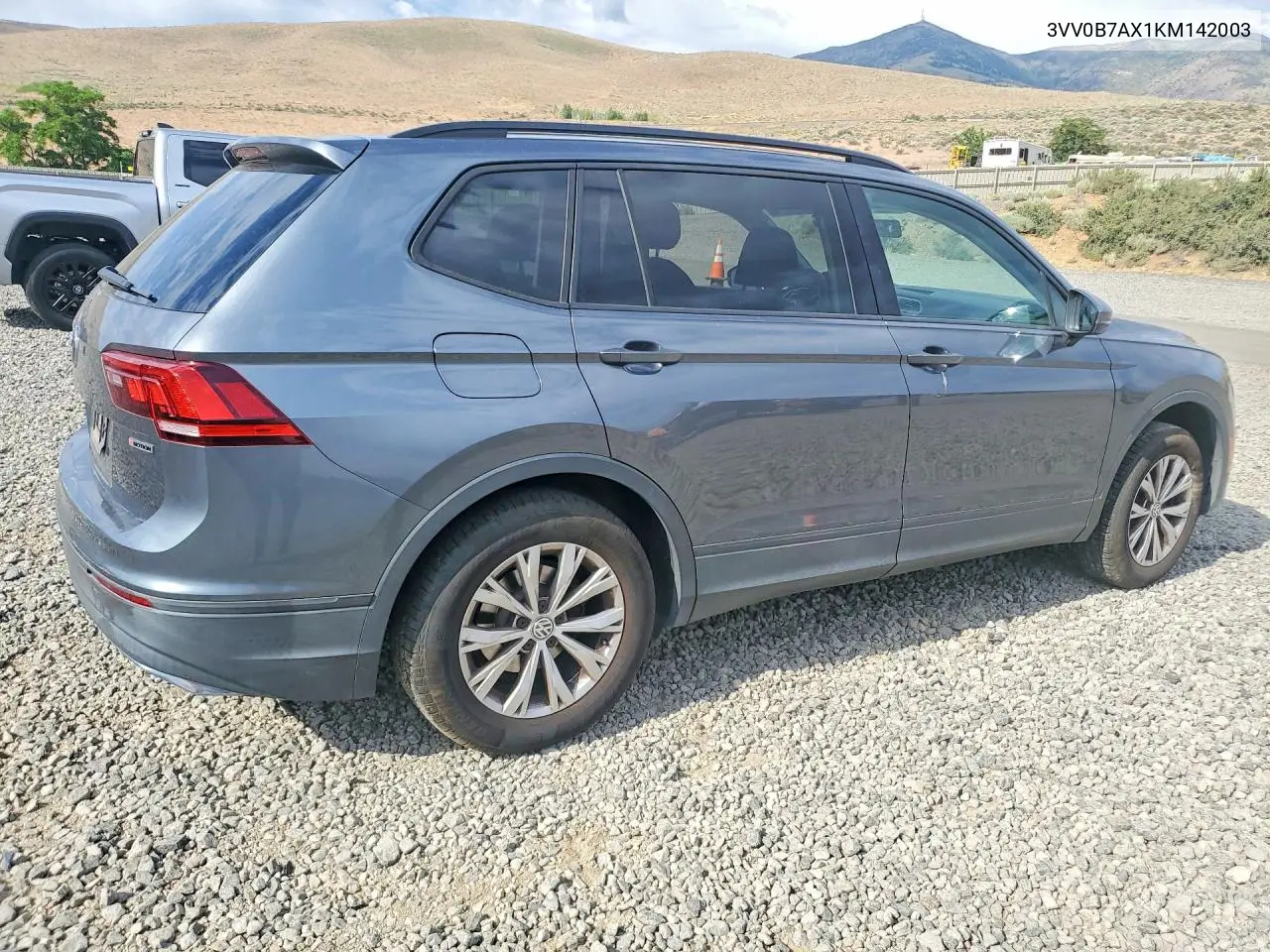 2019 Volkswagen Tiguan S VIN: 3VV0B7AX1KM142003 Lot: 57871716