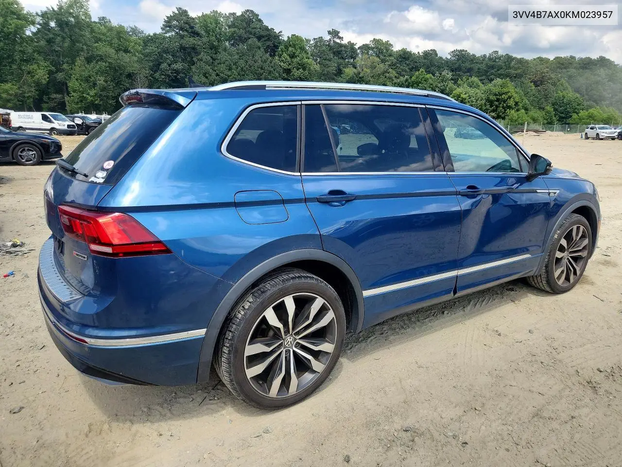2019 Volkswagen Tiguan Sel Premium VIN: 3VV4B7AX0KM023957 Lot: 59984936