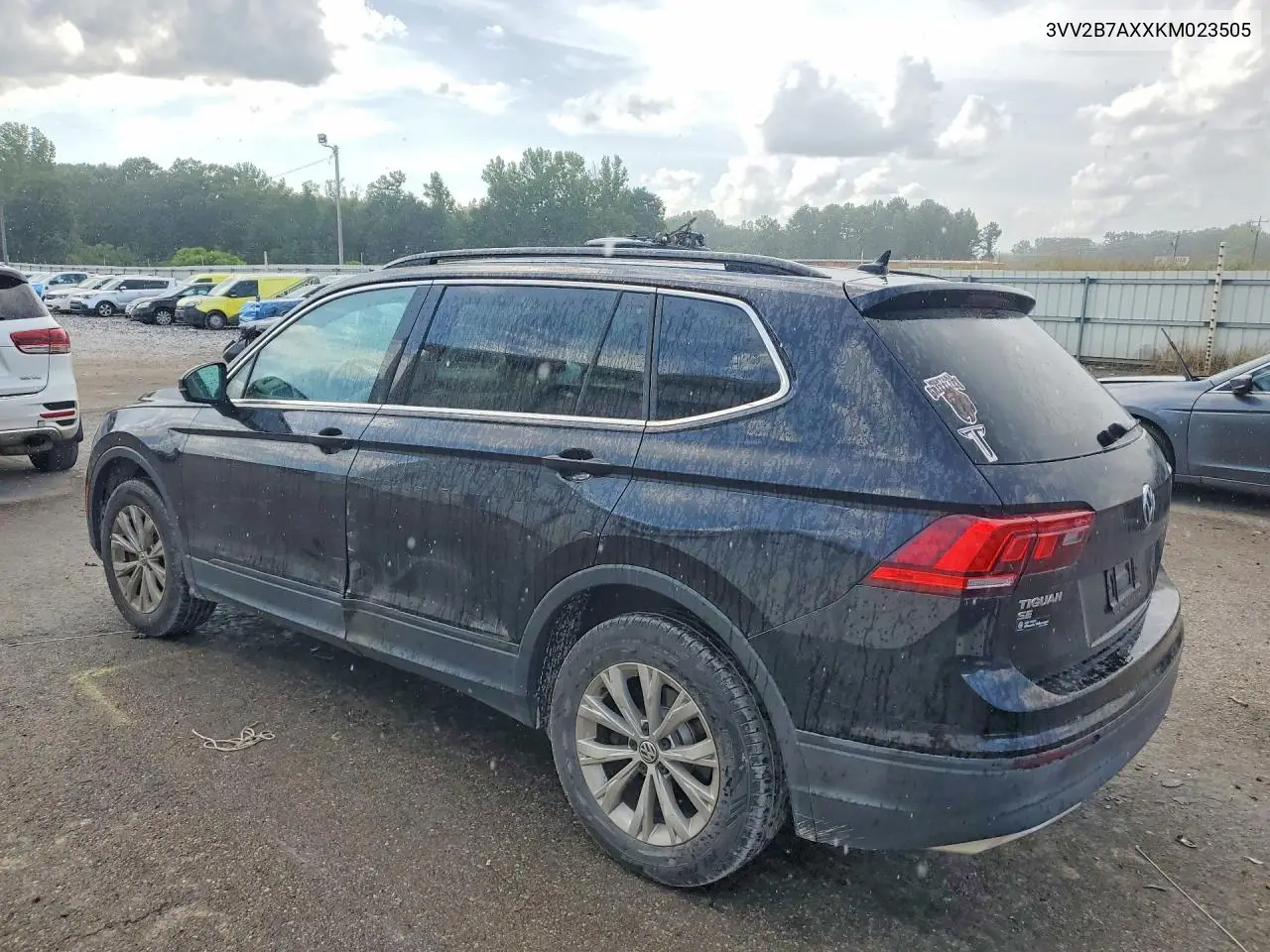 2019 Volkswagen Tiguan Se VIN: 3VV2B7AXXKM023505 Lot: 59991196