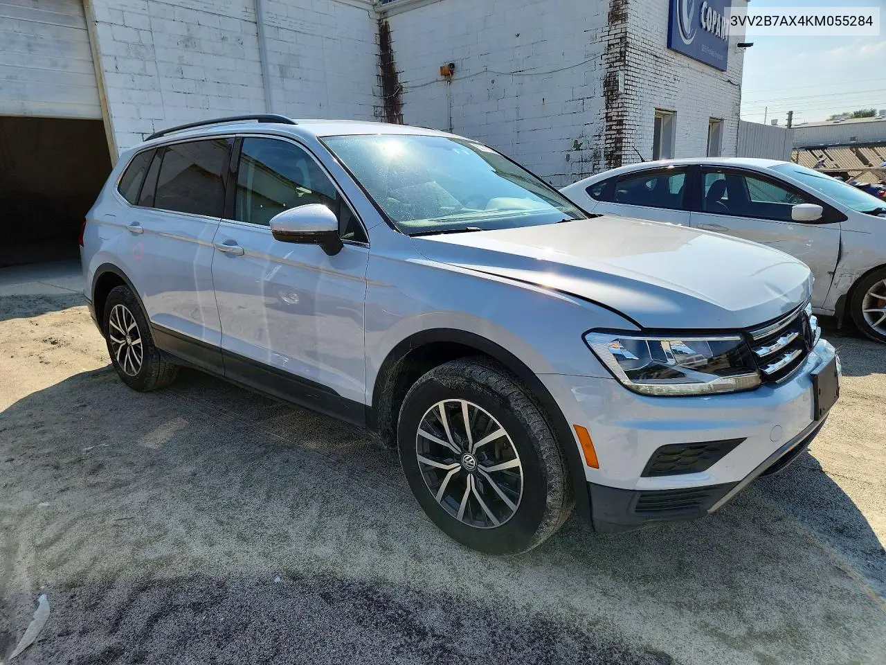 2019 Volkswagen Tiguan Se VIN: 3VV2B7AX4KM055284 Lot: 60173036