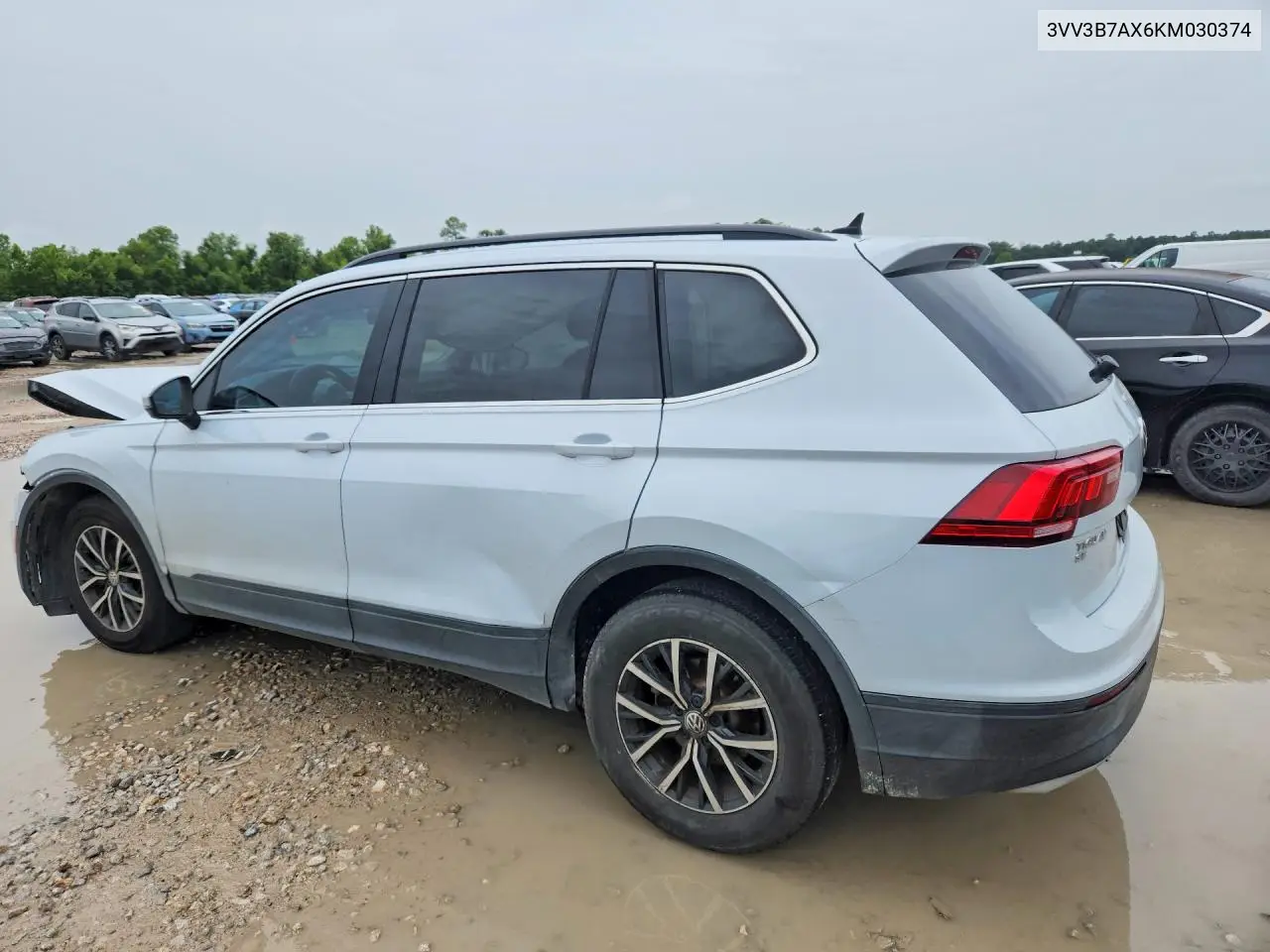 2019 Volkswagen Tiguan Se VIN: 3VV3B7AX6KM030374 Lot: 61049266