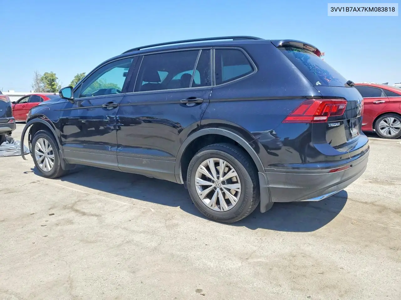 2019 Volkswagen Tiguan S VIN: 3VV1B7AX7KM083818 Lot: 61411866