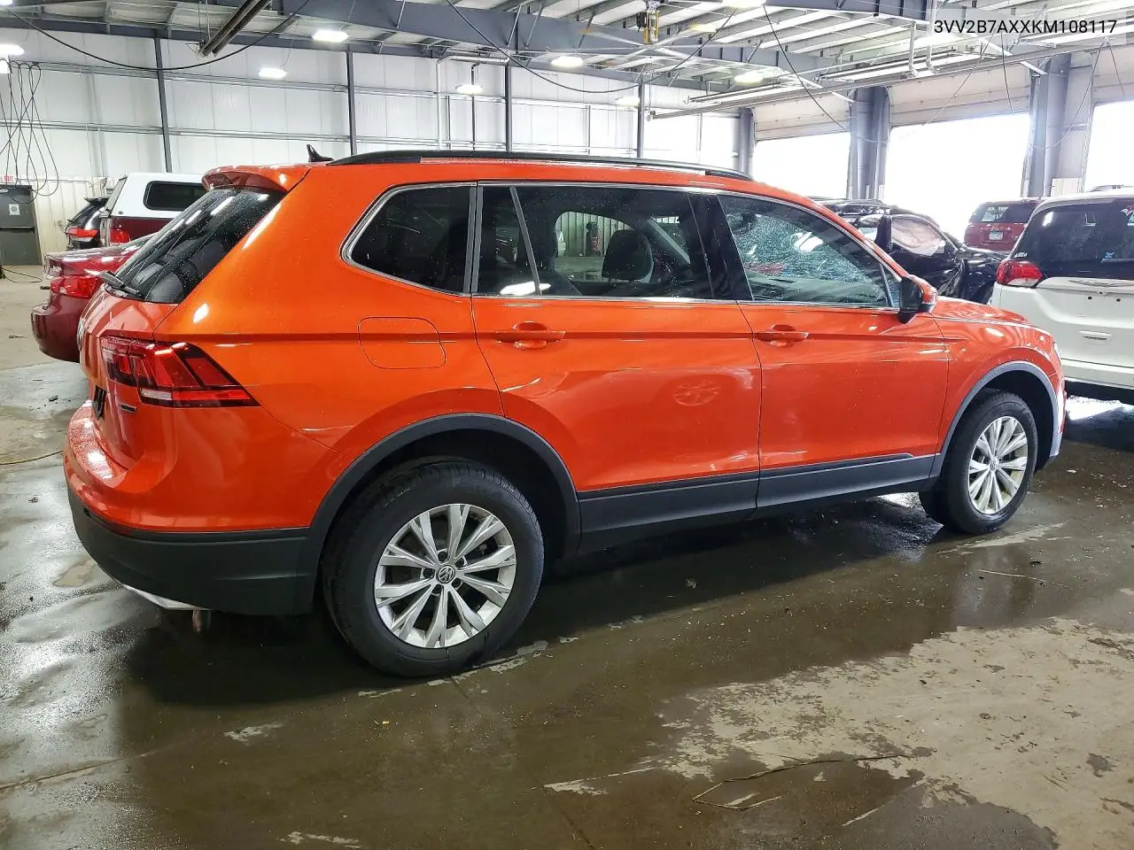 2019 Volkswagen Tiguan Se VIN: 3VV2B7AXXKM108117 Lot: 61998036
