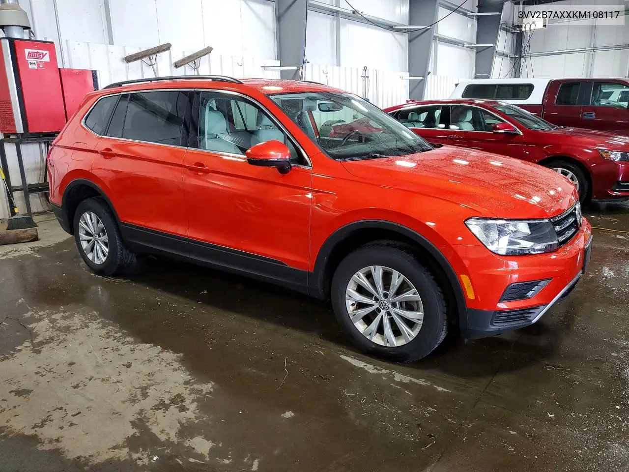 2019 Volkswagen Tiguan Se VIN: 3VV2B7AXXKM108117 Lot: 61998036