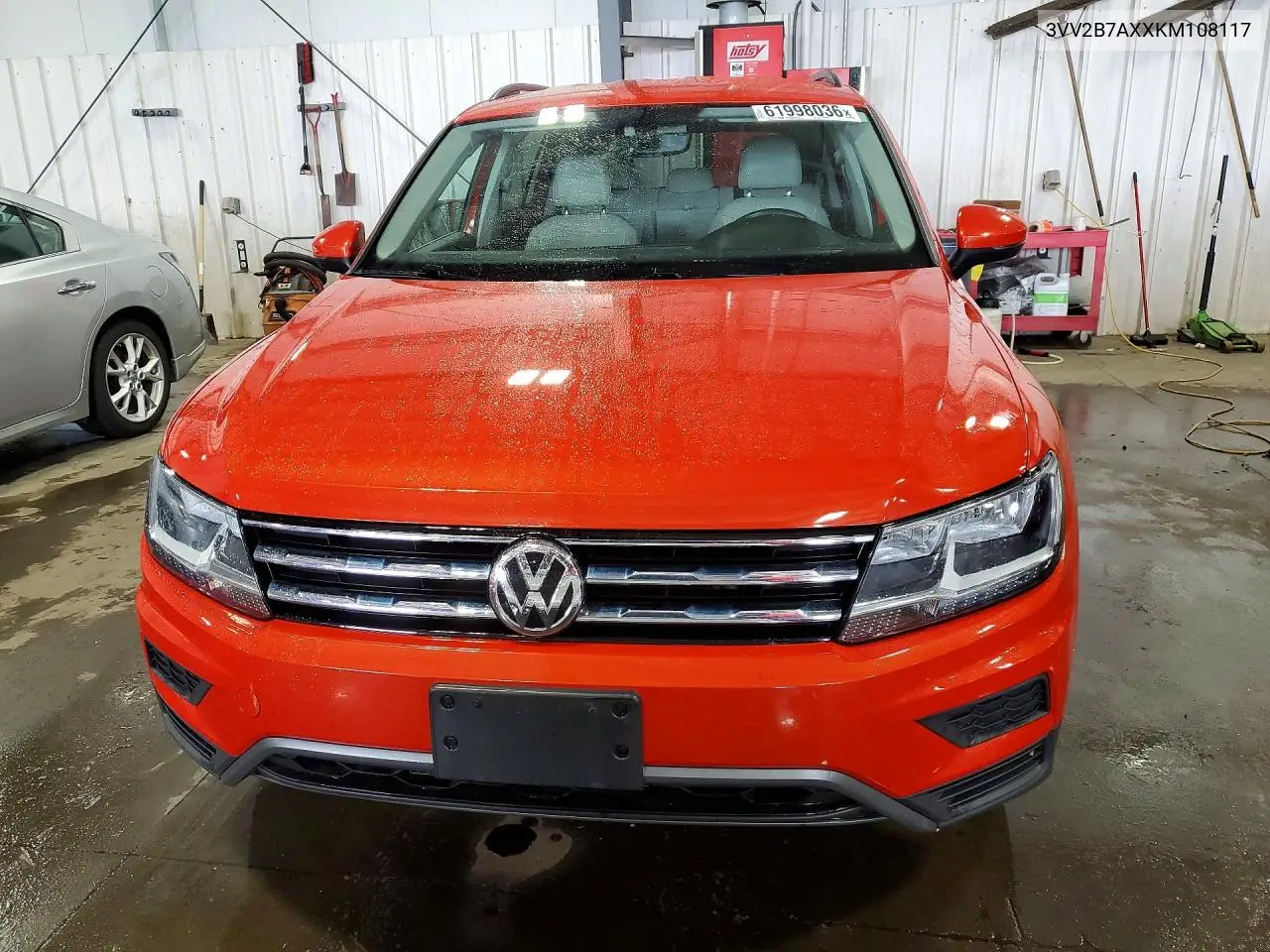2019 Volkswagen Tiguan Se VIN: 3VV2B7AXXKM108117 Lot: 61998036