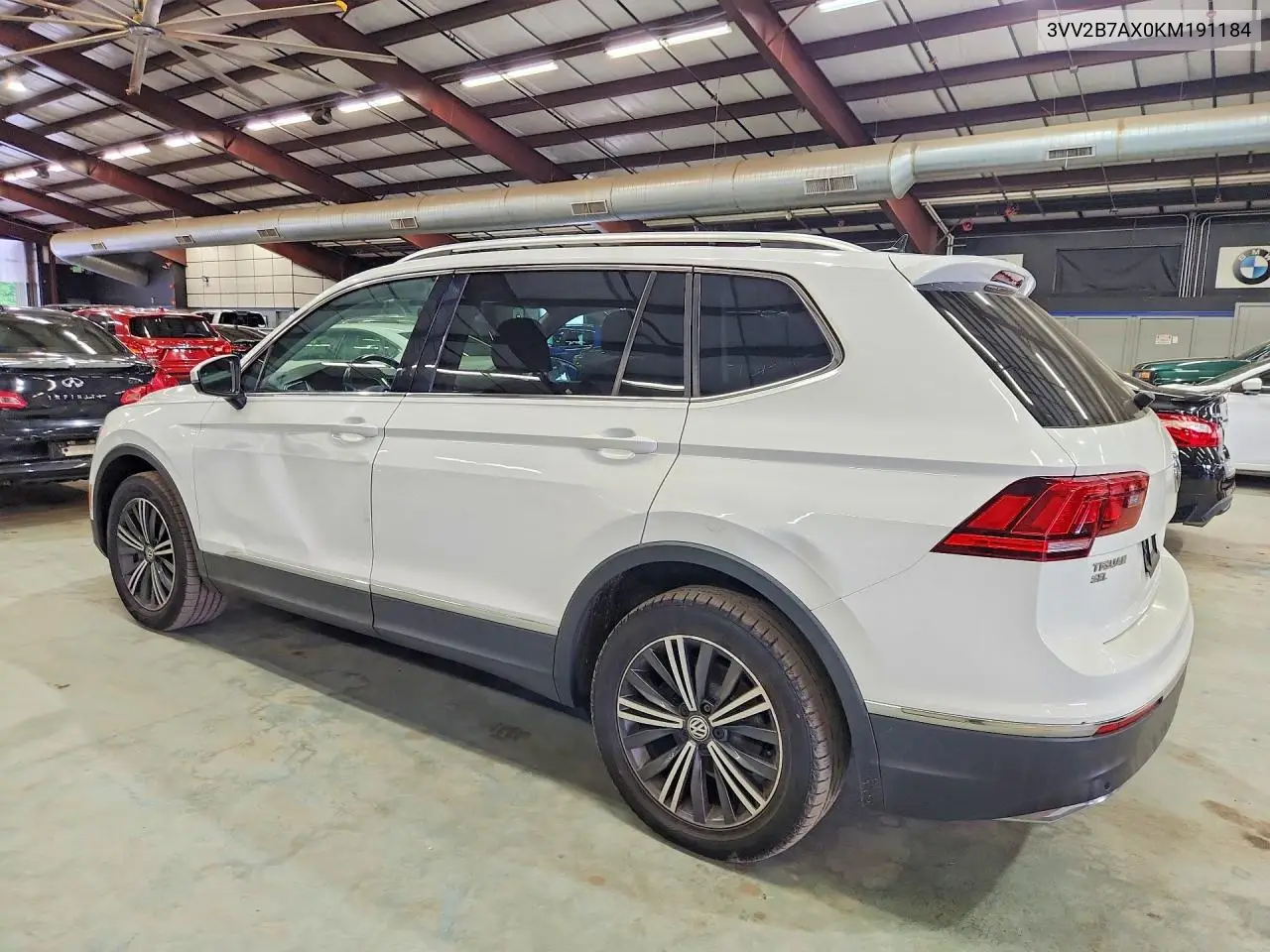 2019 Volkswagen Tiguan Se VIN: 3VV2B7AX0KM191184 Lot: 62026816