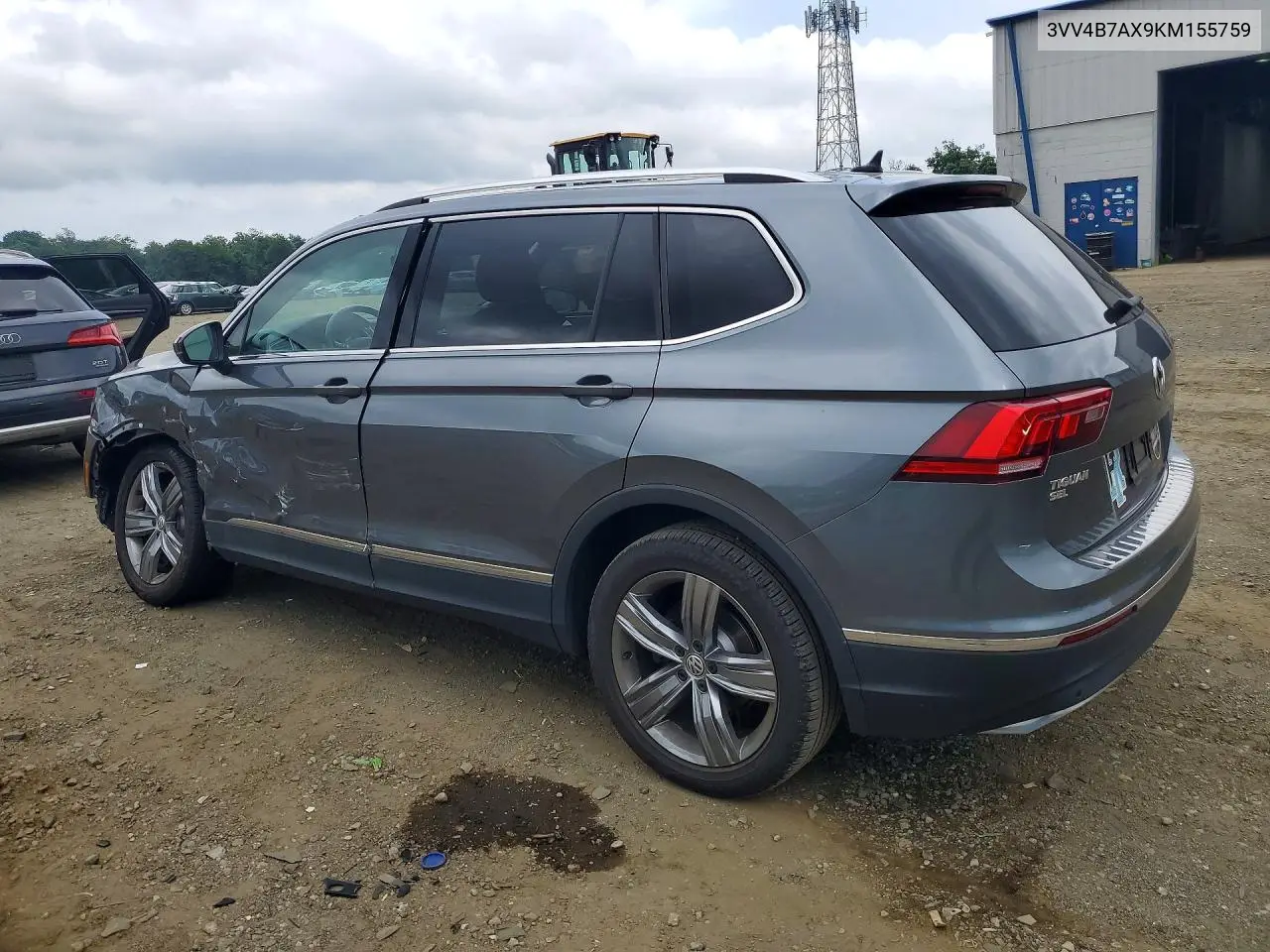 2019 Volkswagen Tiguan Sel Premium VIN: 3VV4B7AX9KM155759 Lot: 62135846