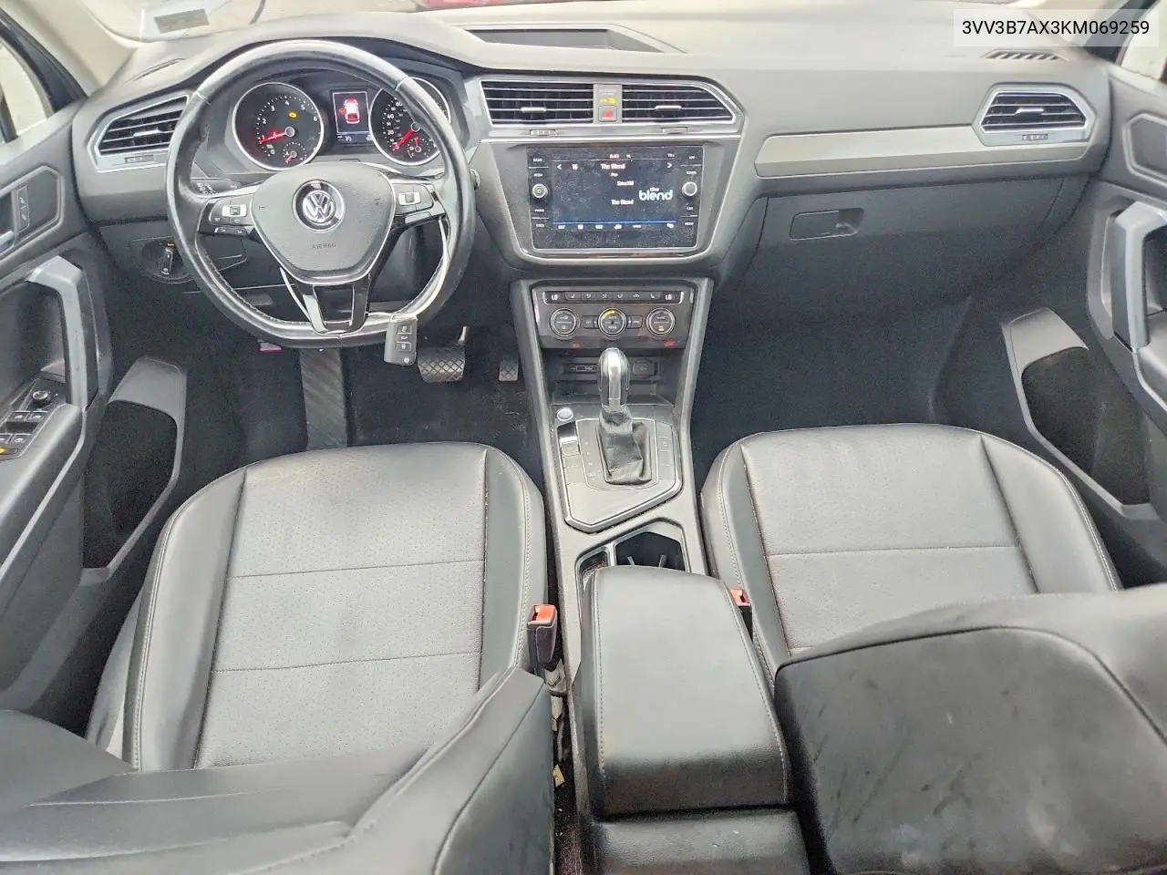 2019 Volkswagen Tiguan Se VIN: 3VV3B7AX3KM069259 Lot: 62195206