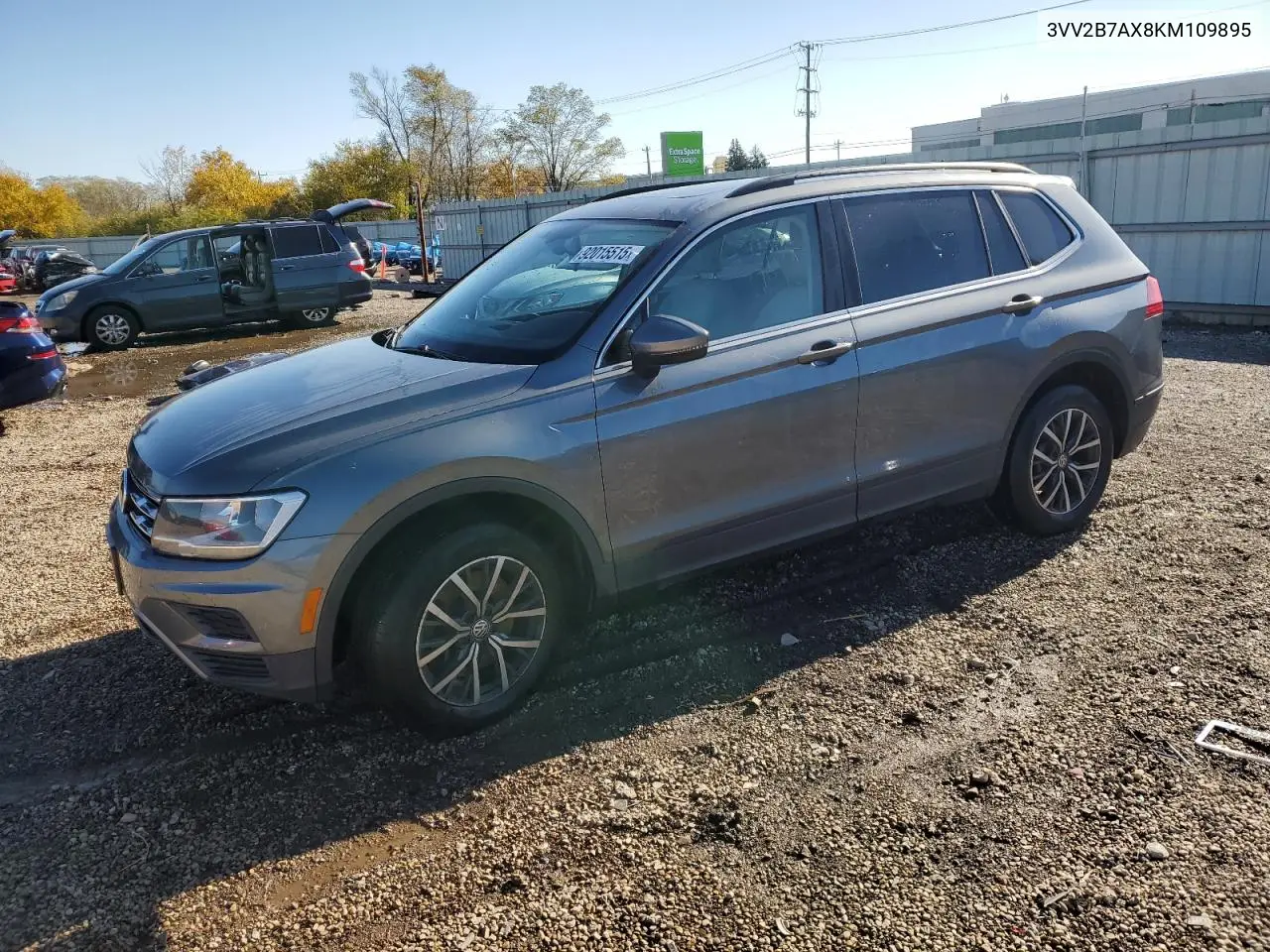 3VV2B7AX8KM109895 2019 Volkswagen Tiguan Se