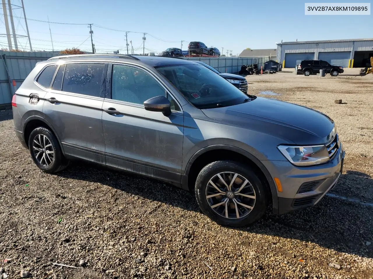 3VV2B7AX8KM109895 2019 Volkswagen Tiguan Se
