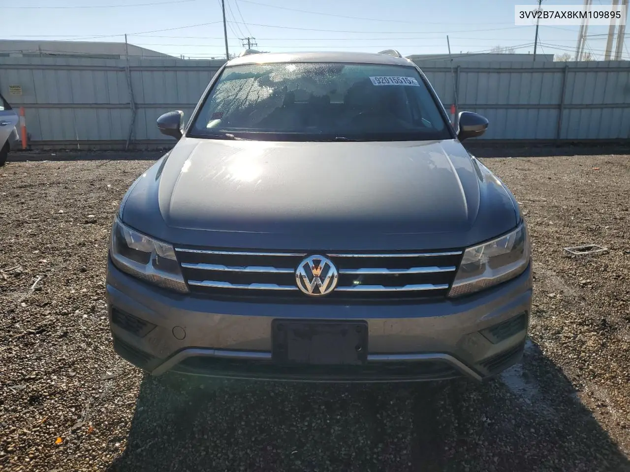 3VV2B7AX8KM109895 2019 Volkswagen Tiguan Se