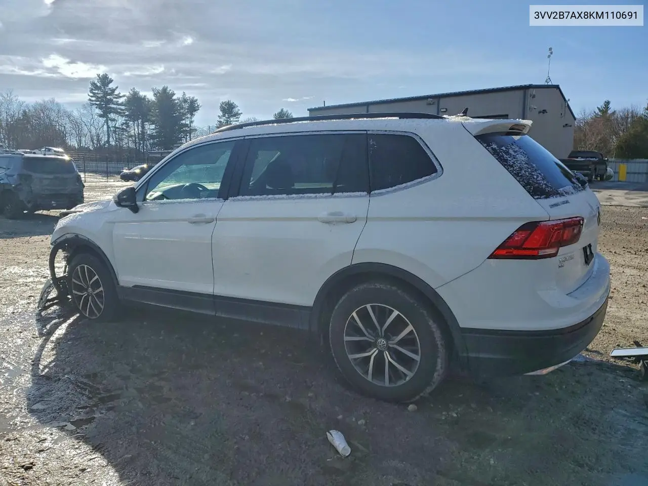 3VV2B7AX8KM110691 2019 Volkswagen Tiguan Se