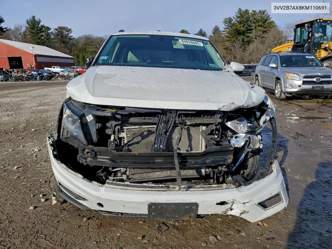3VV2B7AX8KM110691 2019 Volkswagen Tiguan Se