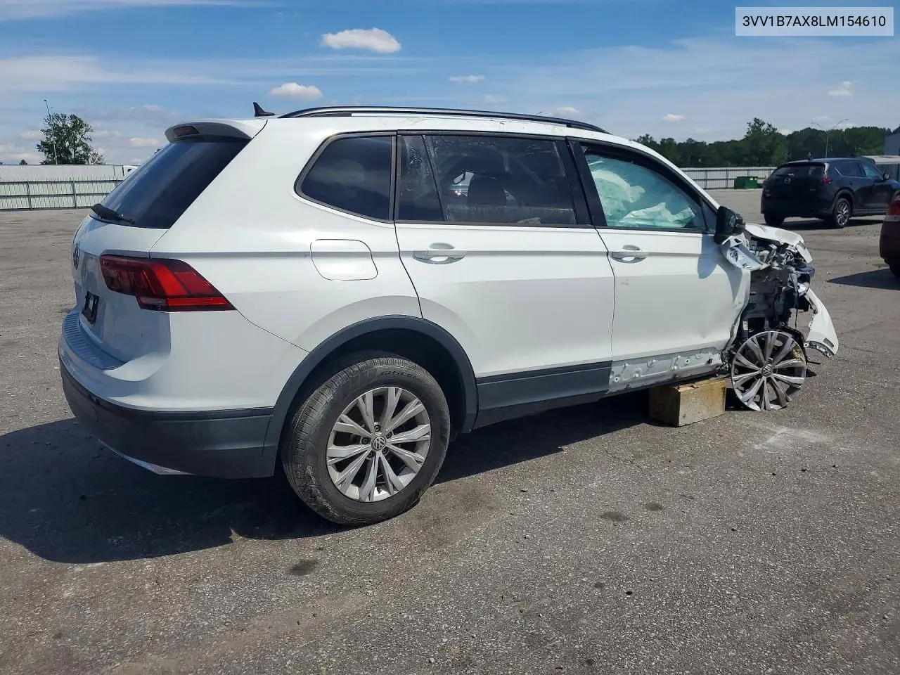 3VV1B7AX8LM154610 2020 Volkswagen Tiguan S