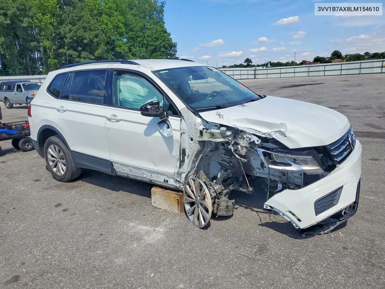 3VV1B7AX8LM154610 2020 Volkswagen Tiguan S