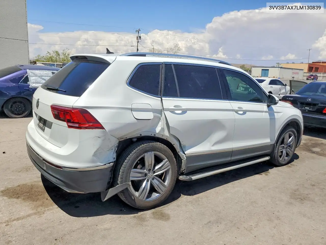2020 Volkswagen Tiguan Se VIN: 3VV3B7AX7LM130839 Lot: 55980756