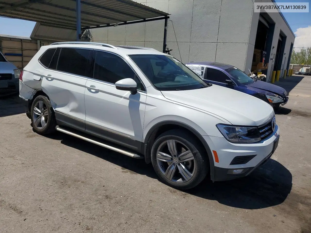 2020 Volkswagen Tiguan Se VIN: 3VV3B7AX7LM130839 Lot: 55980756