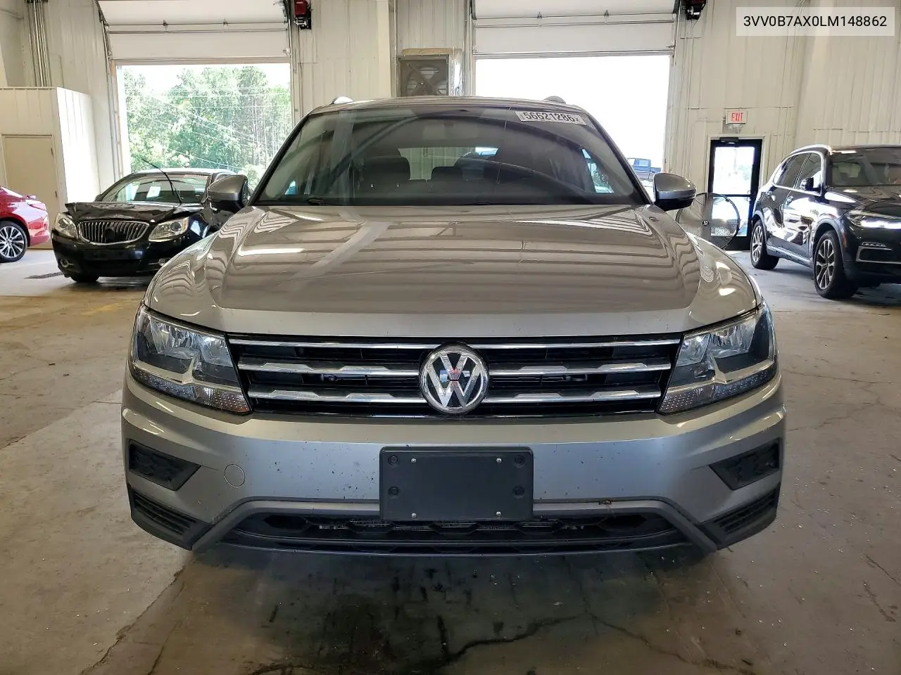 2020 Volkswagen Tiguan S VIN: 3VV0B7AX0LM148862 Lot: 56621286