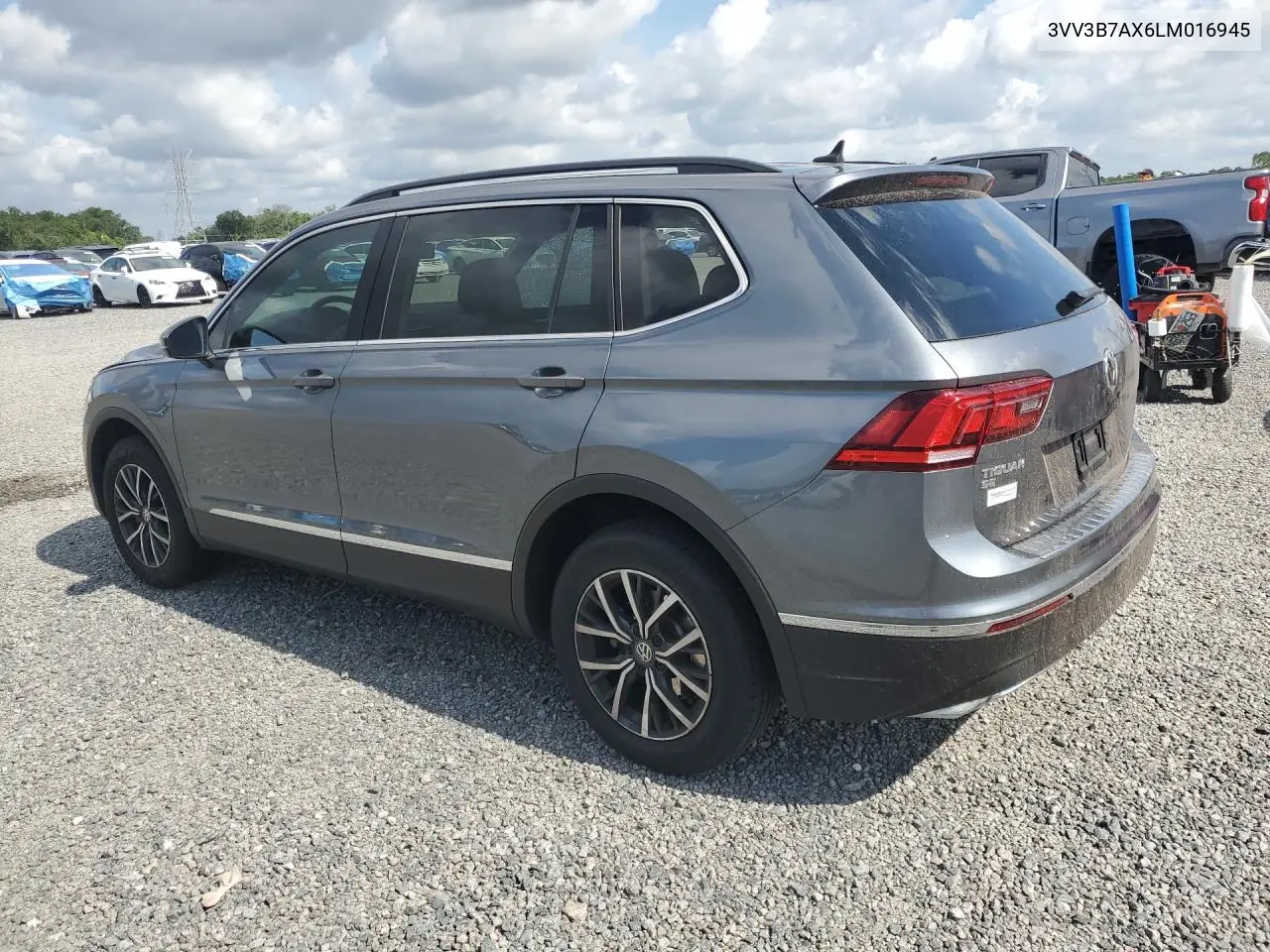 2020 Volkswagen Tiguan Se VIN: 3VV3B7AX6LM016945 Lot: 58128496