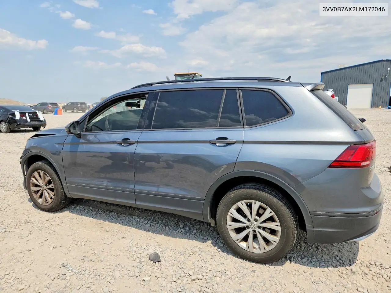 2020 Volkswagen Tiguan S VIN: 3VV0B7AX2LM172046 Lot: 58771386