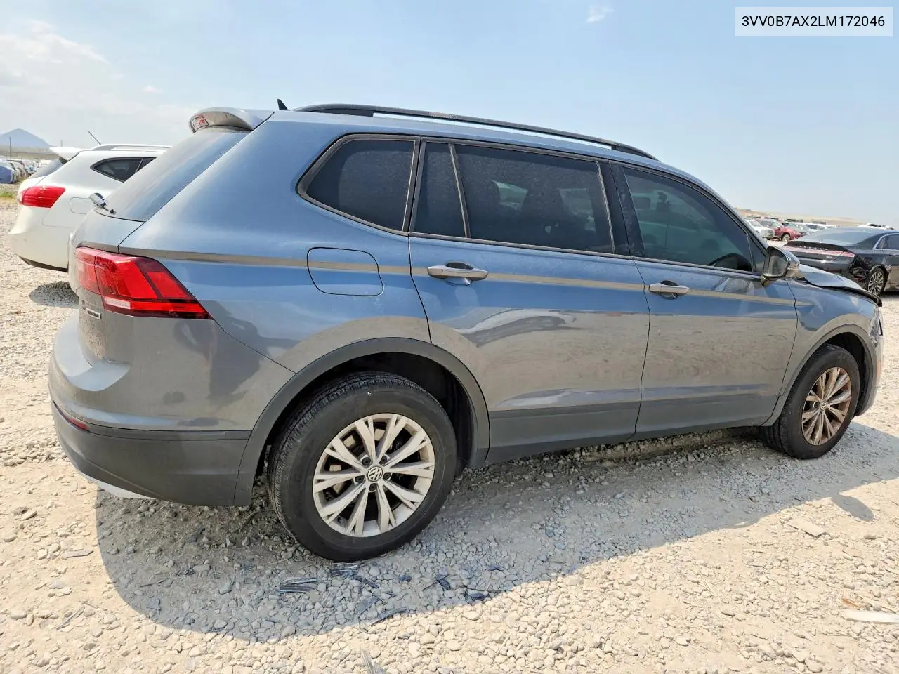 2020 Volkswagen Tiguan S VIN: 3VV0B7AX2LM172046 Lot: 58771386