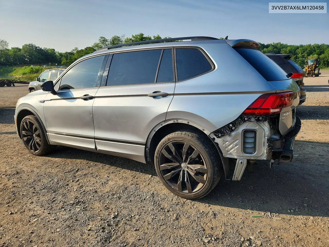 2020 Volkswagen Tiguan Se VIN: 3VV2B7AX6LM120458 Lot: 60400506