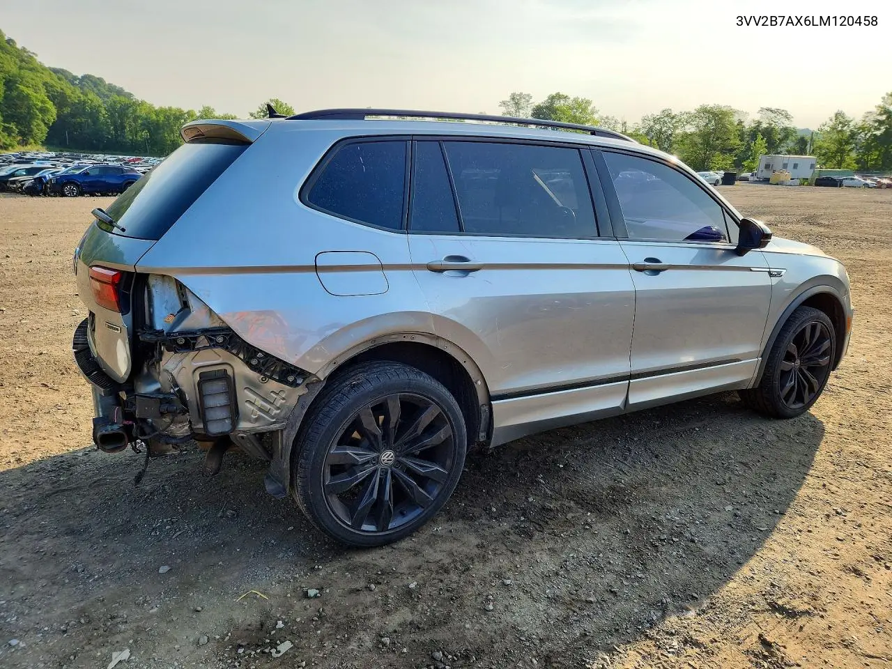 2020 Volkswagen Tiguan Se VIN: 3VV2B7AX6LM120458 Lot: 60400506