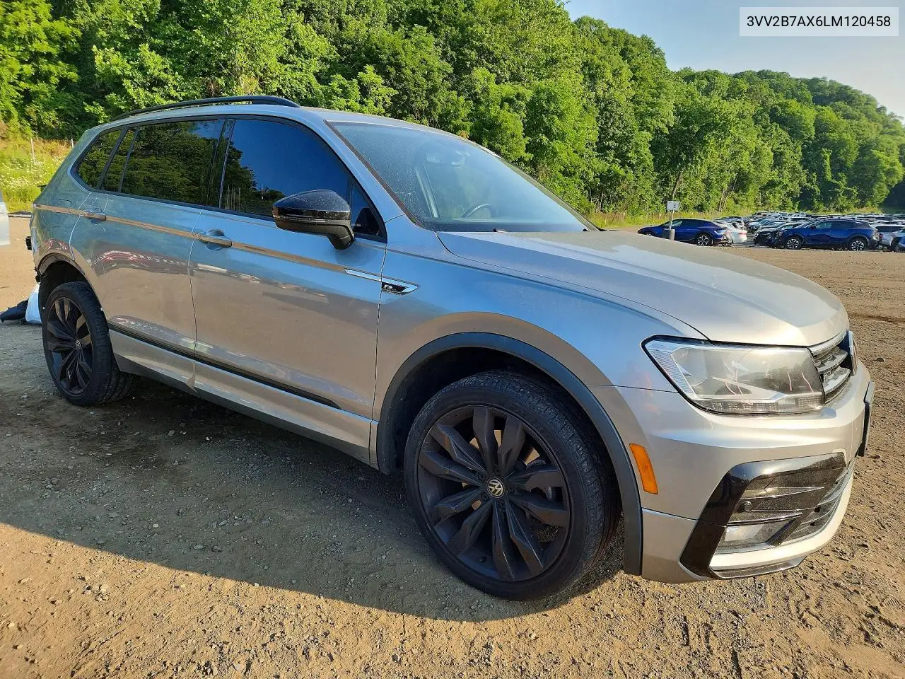 2020 Volkswagen Tiguan Se VIN: 3VV2B7AX6LM120458 Lot: 60400506
