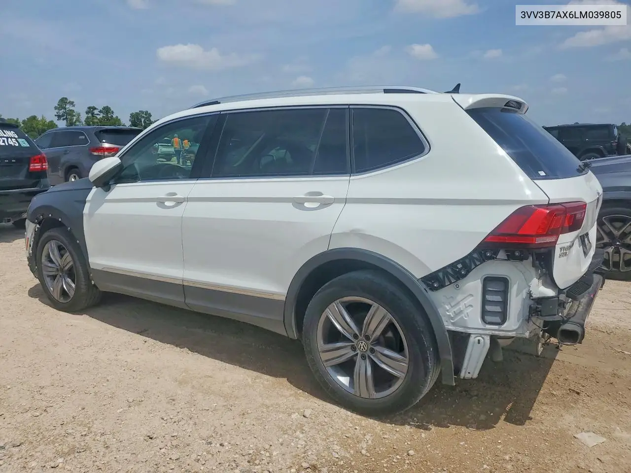 2020 Volkswagen Tiguan Se VIN: 3VV3B7AX6LM039805 Lot: 60783166