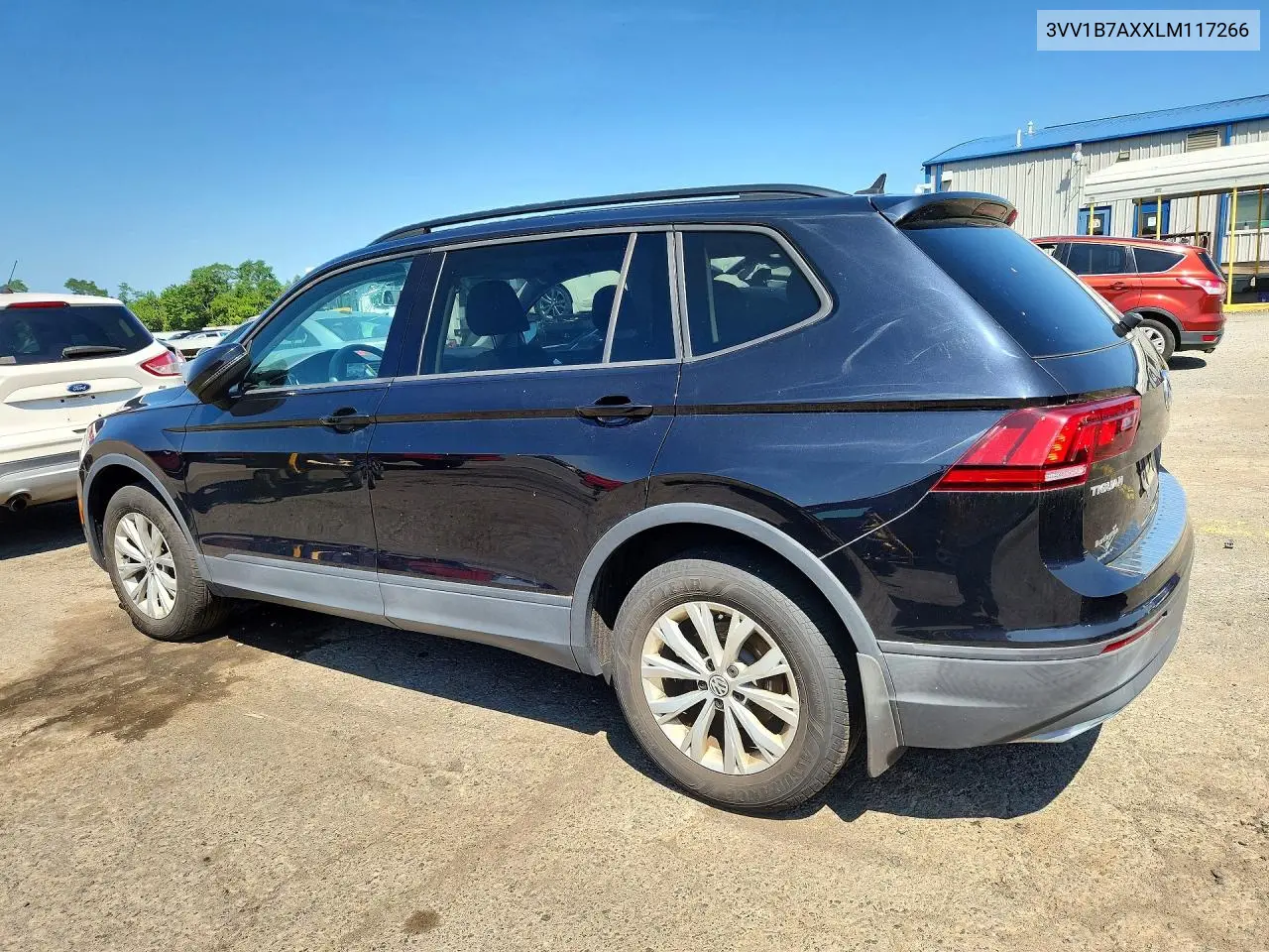 2020 Volkswagen Tiguan S VIN: 3VV1B7AXXLM117266 Lot: 60864056