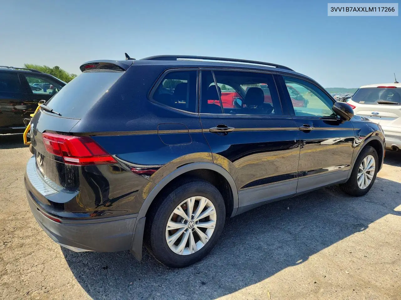 2020 Volkswagen Tiguan S VIN: 3VV1B7AXXLM117266 Lot: 60864056
