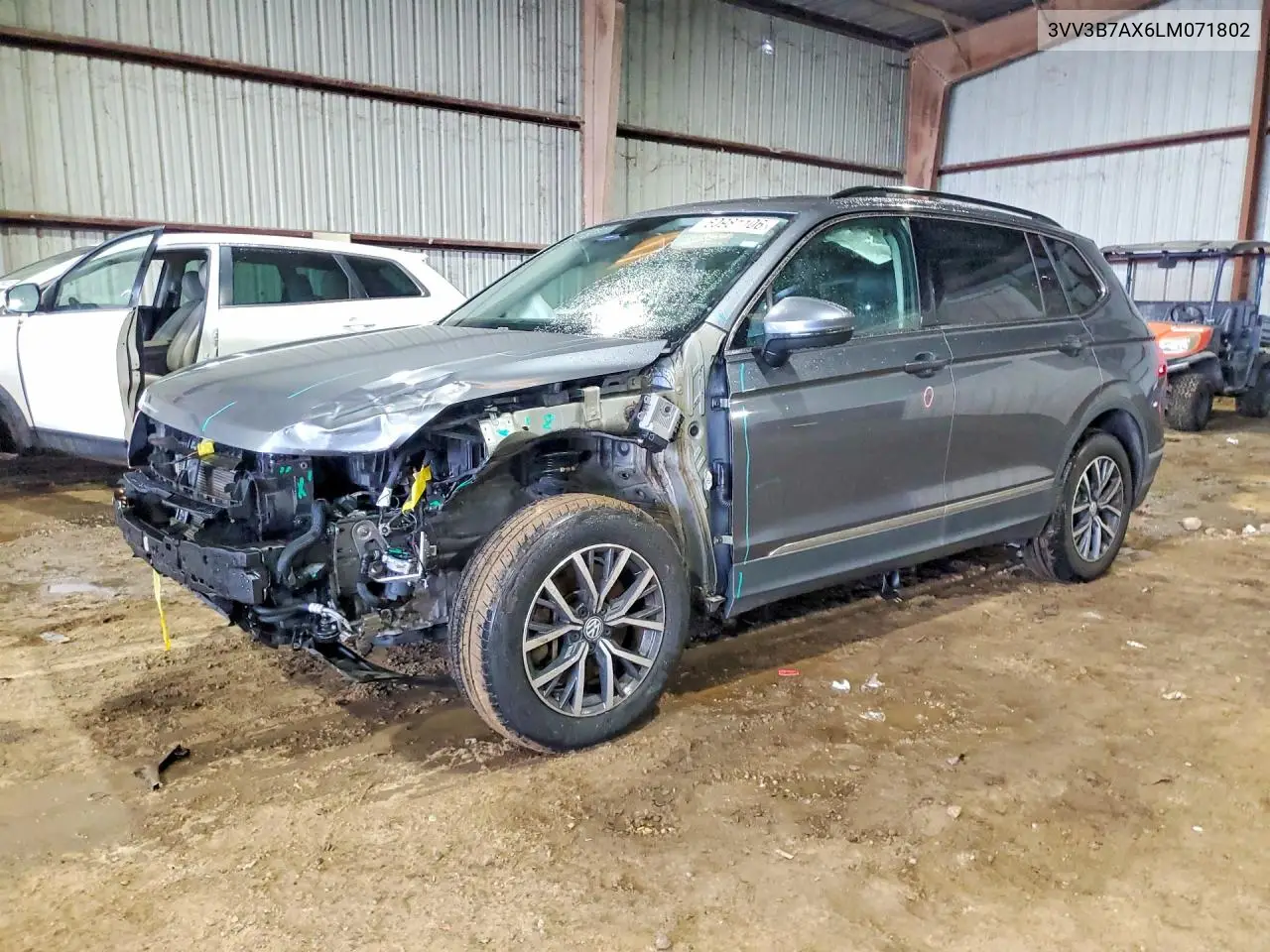 2020 Volkswagen Tiguan Se VIN: 3VV3B7AX6LM071802 Lot: 60981106