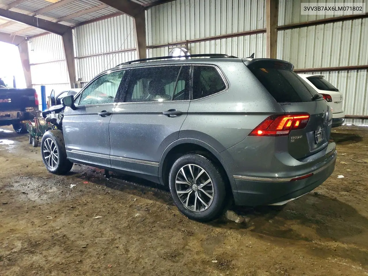2020 Volkswagen Tiguan Se VIN: 3VV3B7AX6LM071802 Lot: 60981106