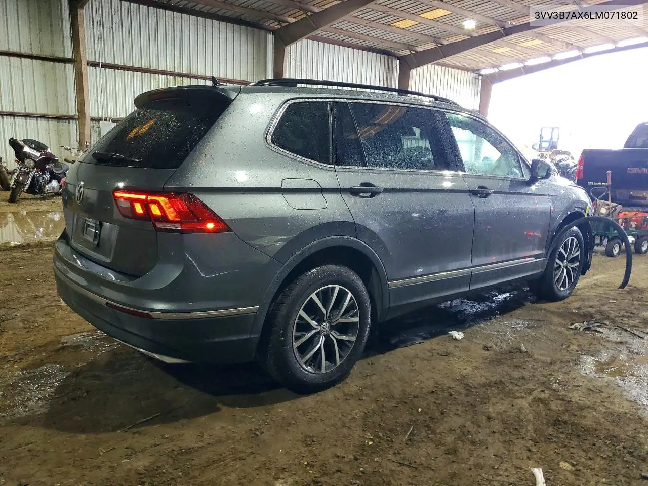 2020 Volkswagen Tiguan Se VIN: 3VV3B7AX6LM071802 Lot: 60981106