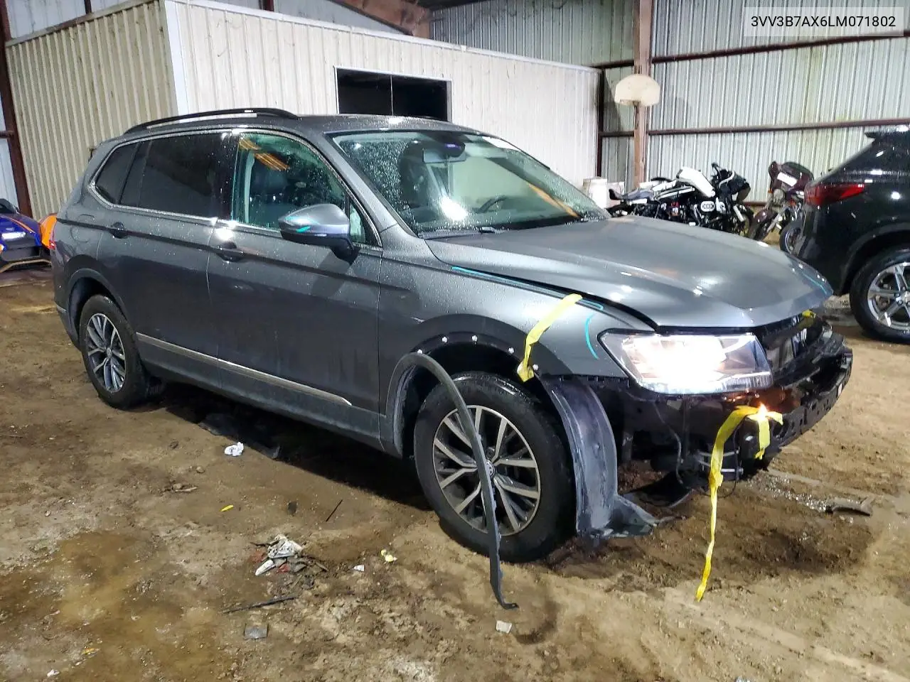 2020 Volkswagen Tiguan Se VIN: 3VV3B7AX6LM071802 Lot: 60981106