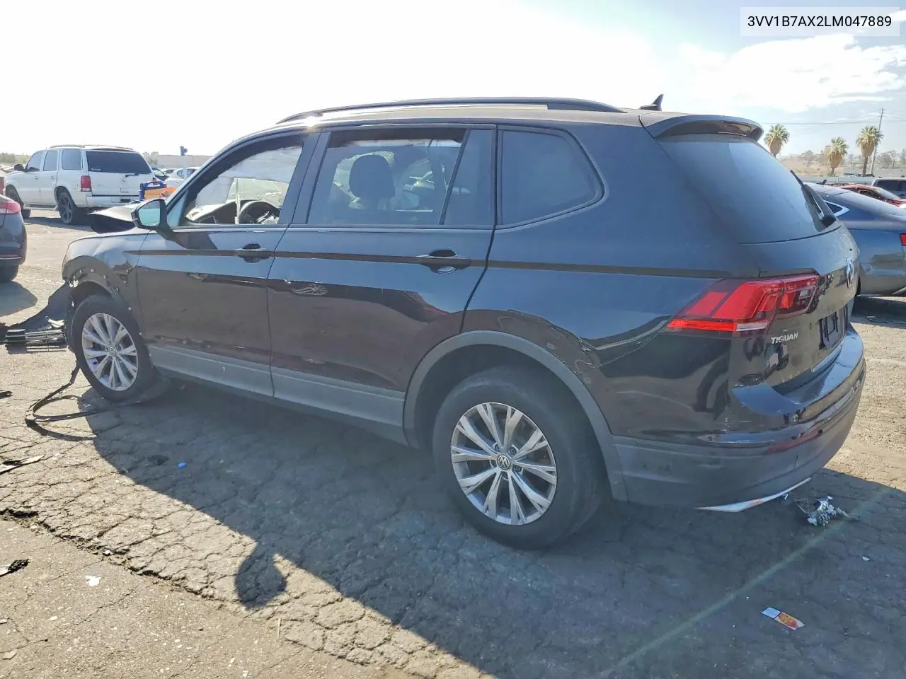 2020 Volkswagen Tiguan S VIN: 3VV1B7AX2LM047889 Lot: 61375746