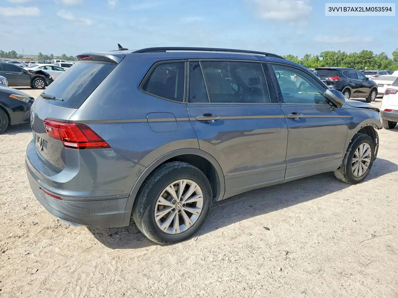 2020 Volkswagen Tiguan S VIN: 3VV1B7AX2LM053594 Lot: 61549986