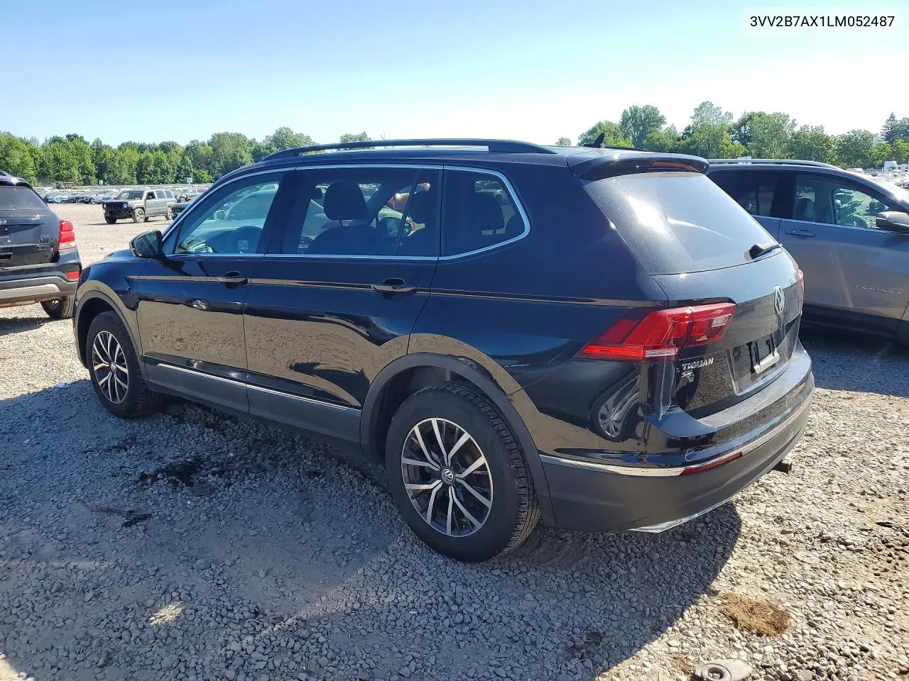 2020 Volkswagen Tiguan Se VIN: 3VV2B7AX1LM052487 Lot: 61669826