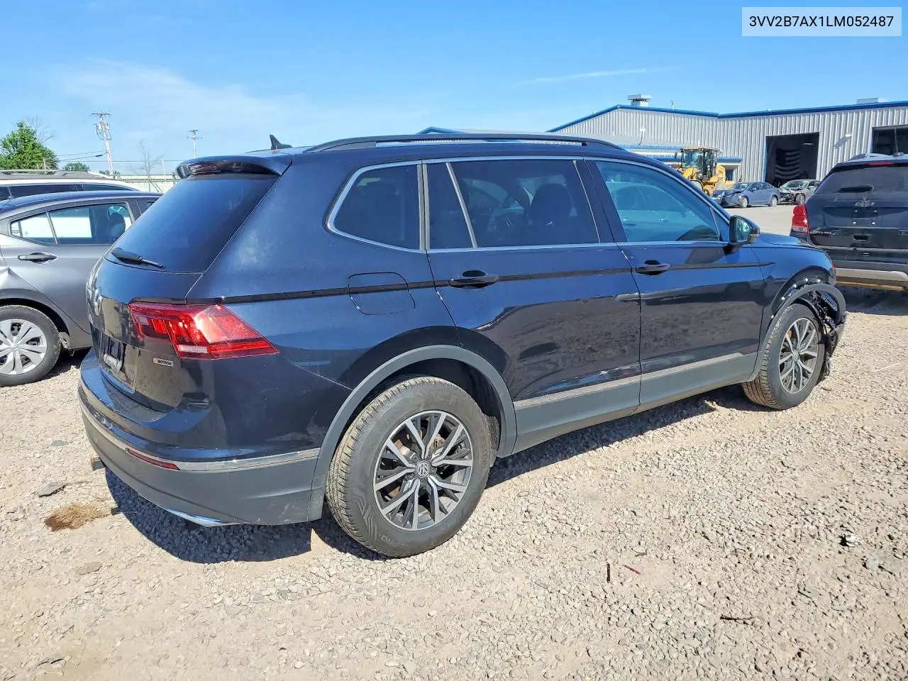 2020 Volkswagen Tiguan Se VIN: 3VV2B7AX1LM052487 Lot: 61669826