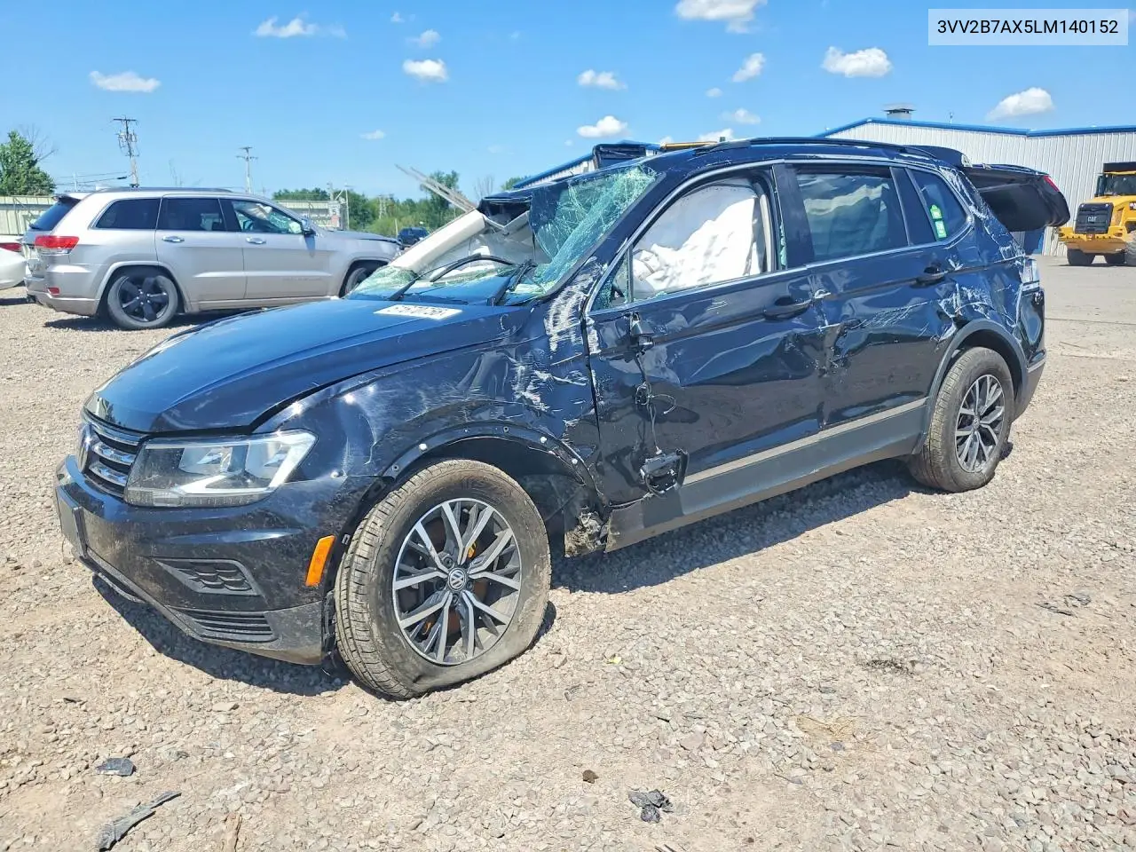 2020 Volkswagen Tiguan Se VIN: 3VV2B7AX5LM140152 Lot: 61670756